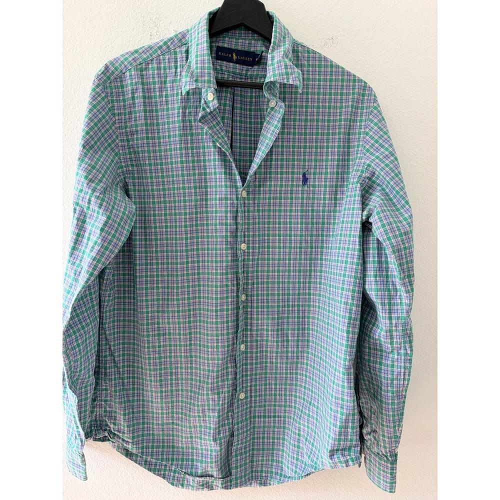 Polo Ralph Lauren Long Sleeve Button Classic Fit Shirt Men's Size M